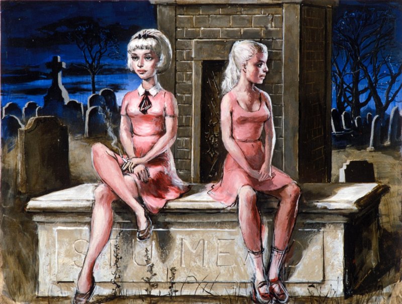 Pic: Forbidden paintings by the American artist Stu Mead