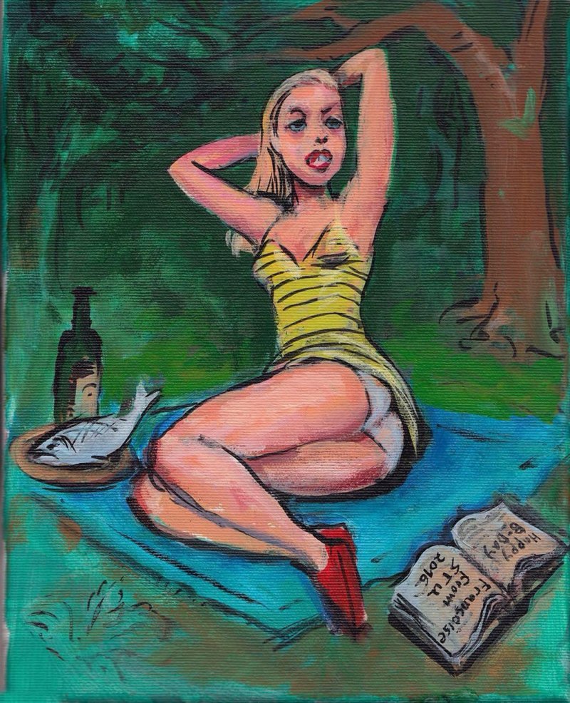Pictures of the American artist Stu Mead