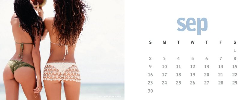 Erotic calendar