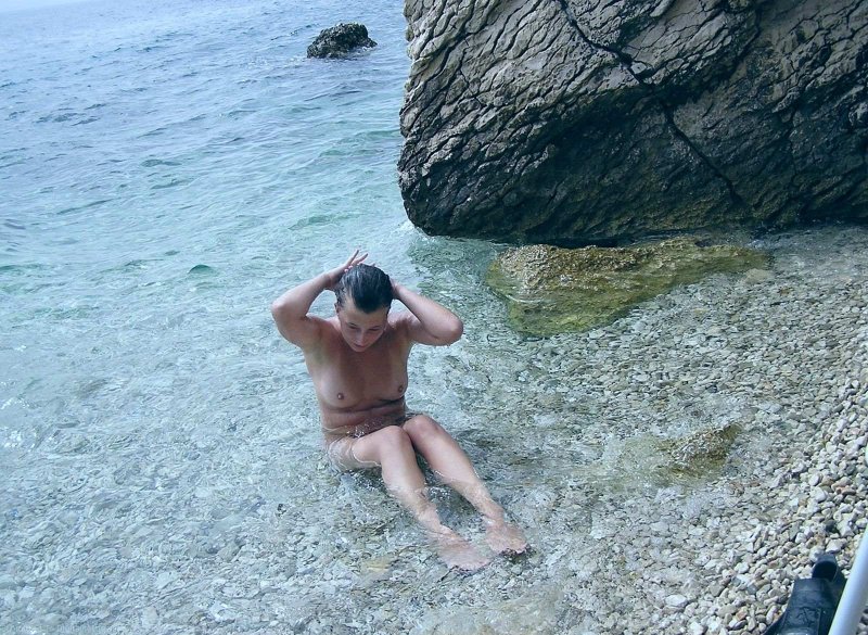 Naked woman