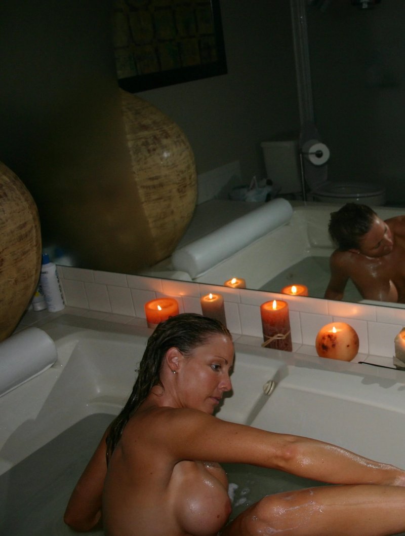 Girls in the bath