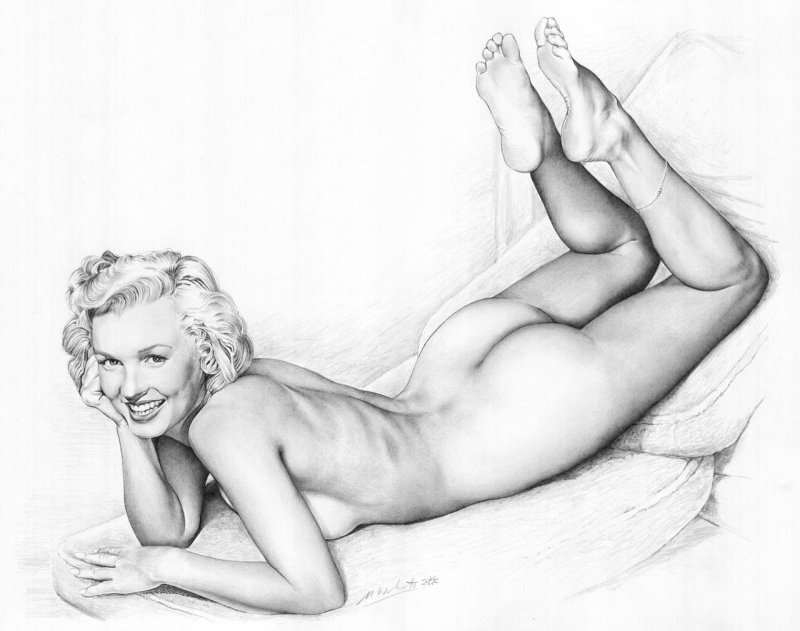 Nudes Merlin Monroe