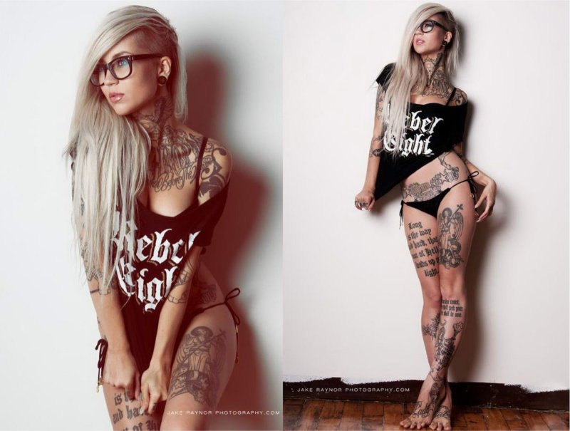 Pic: Sarah Fabel Finnish model