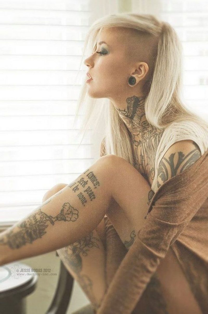 Pic: Tattooed models