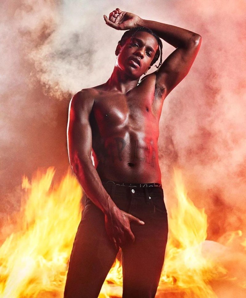 Asap Rocky Calvin Klein
