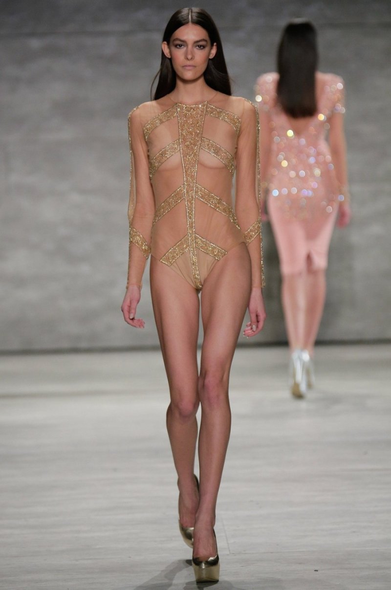 Showing naked