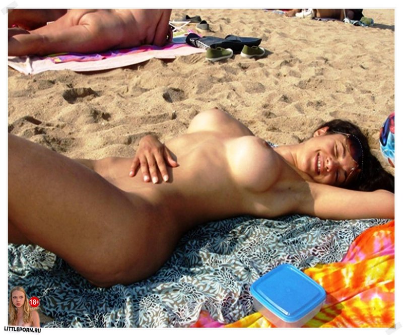 Naked at sea