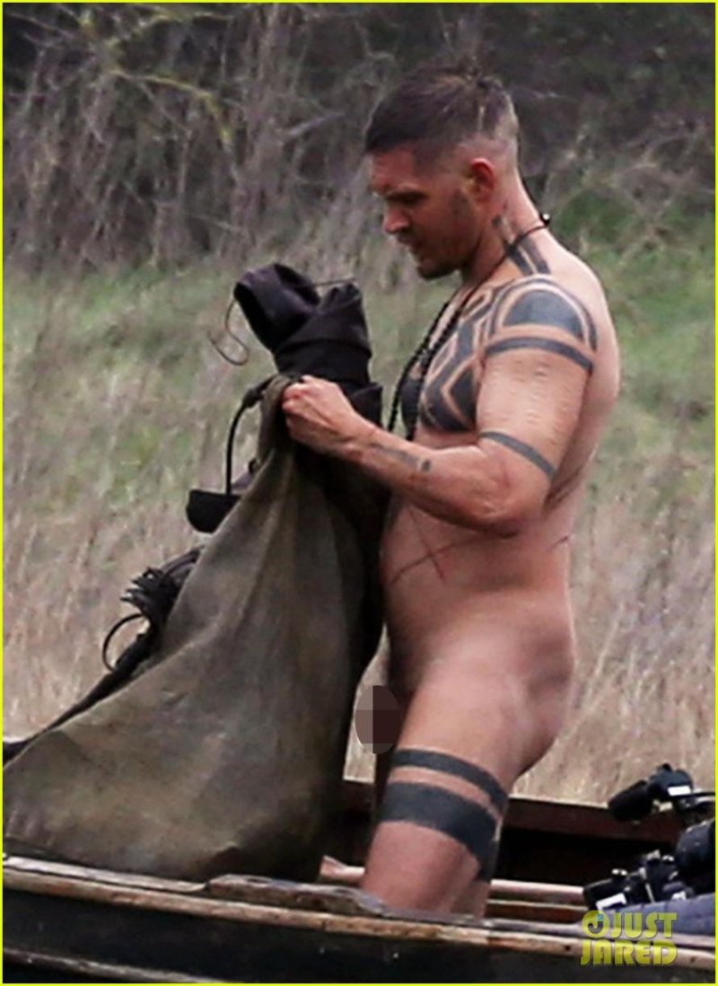 Tom Hardy is naked