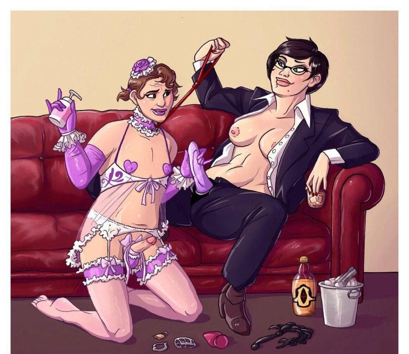 Femdom comic