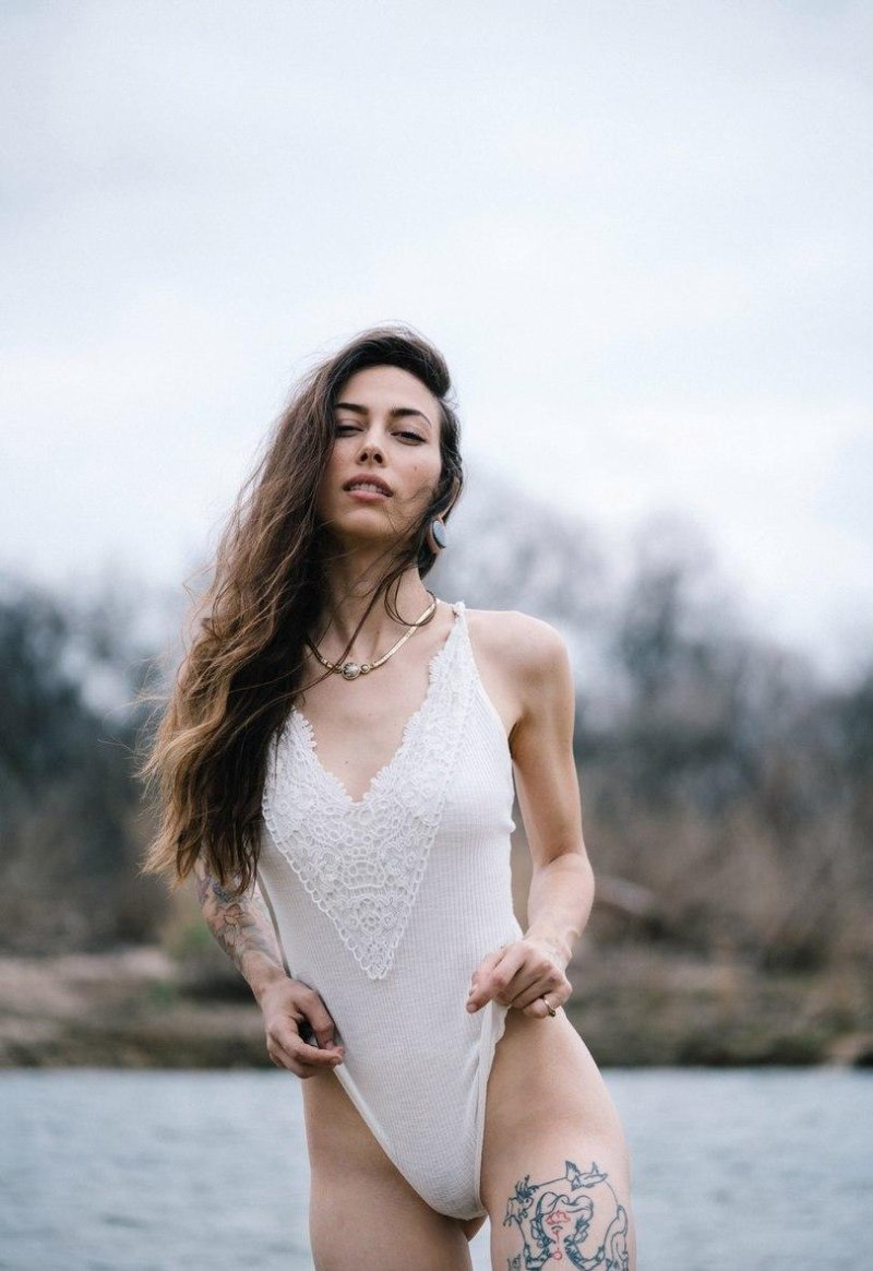 Model photo shoot