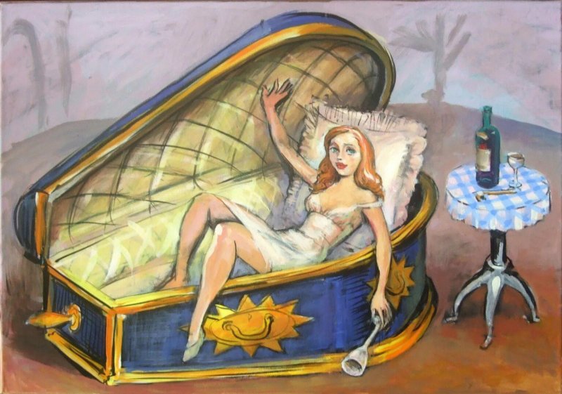 Artist Nikolai Khapilov