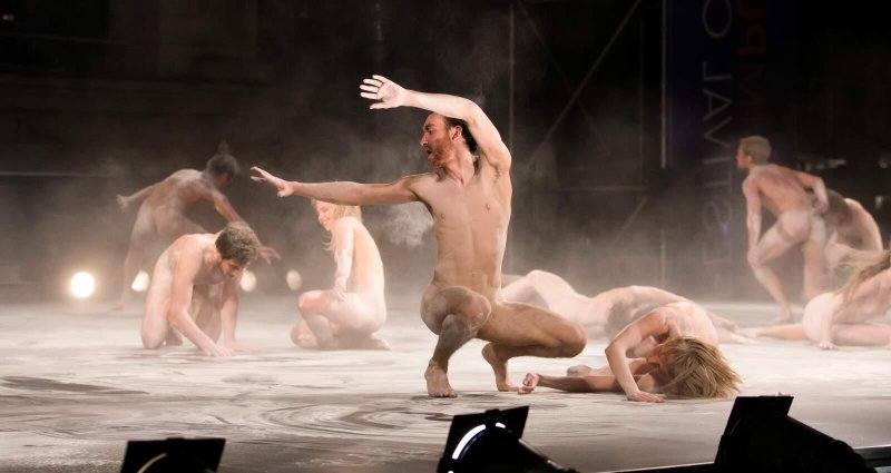 Theatrical productions of nude