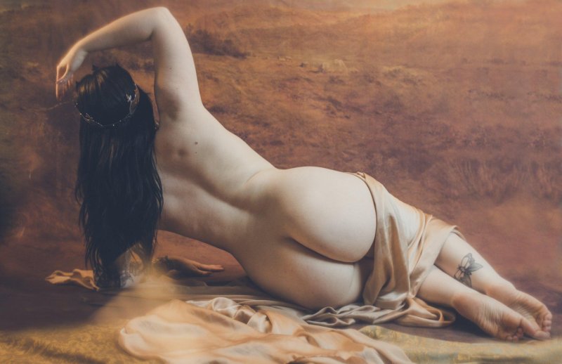 Painting in the style of nude
