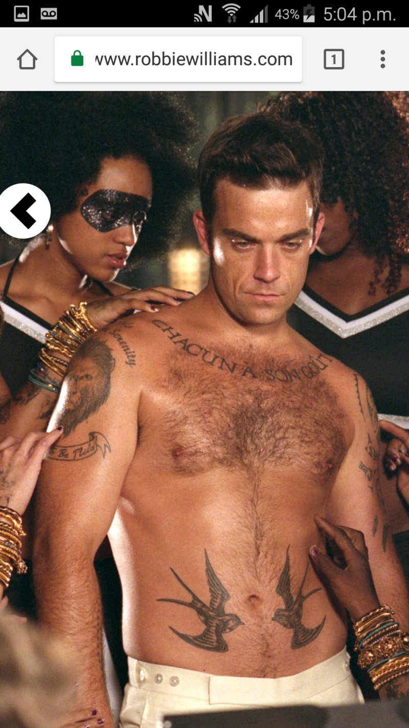 Pic: Robbie Williams