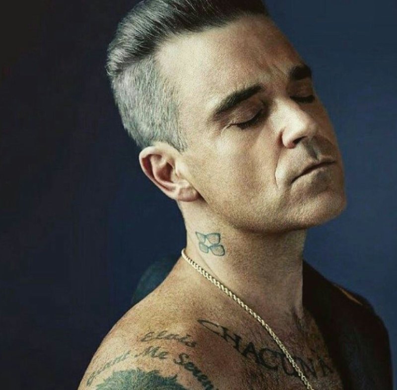 Pic: Robbie Williams singer