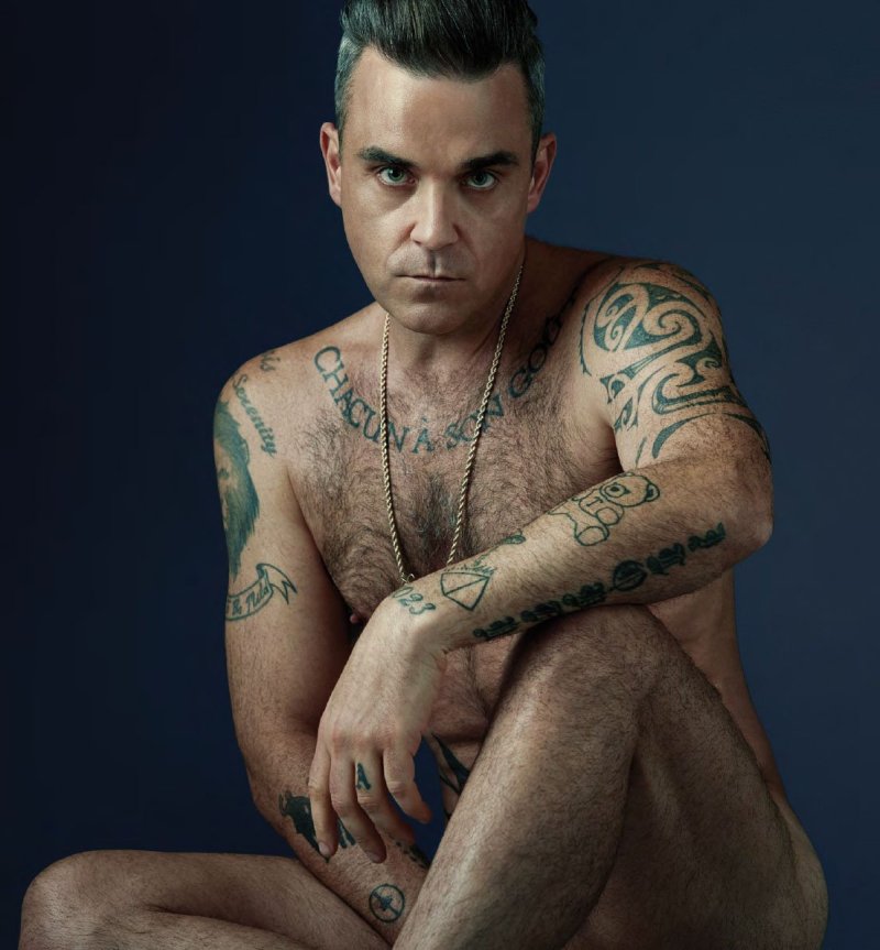 Pic: Robbie Williams singer