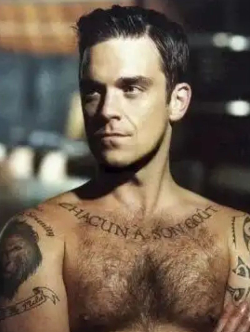 Pic: Robbie Williams in Youth