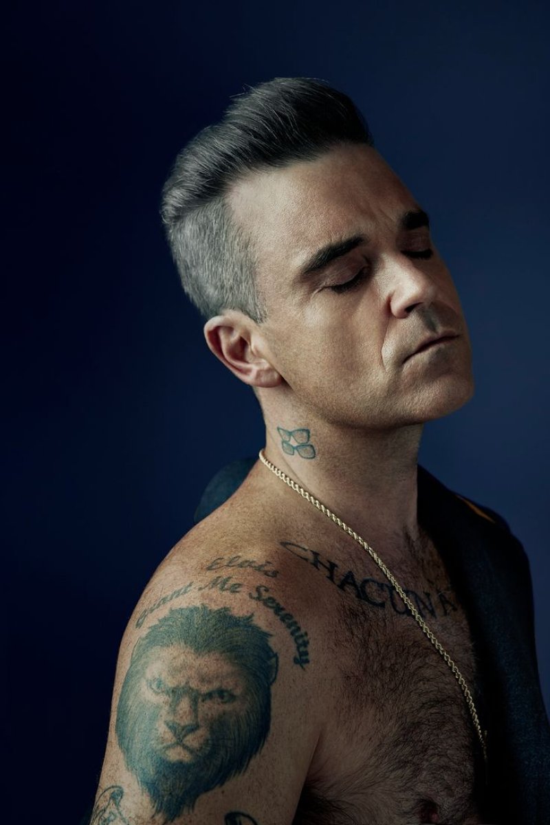 Pic: Robbie Williams singer