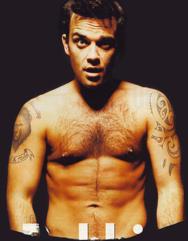 Pic: Robbie Williams in Youth