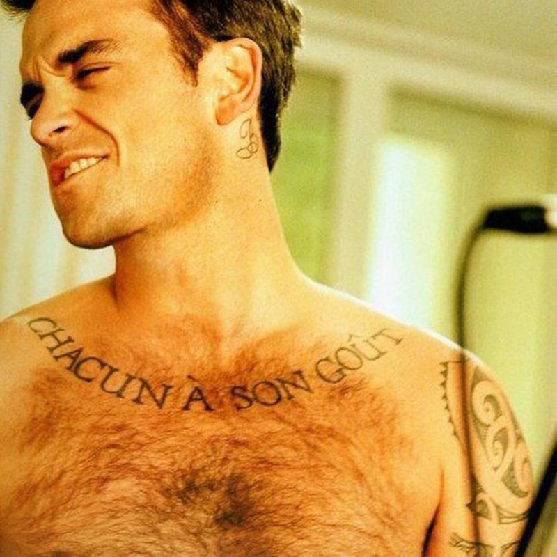 Pic: Robbie William