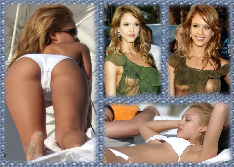 Actress Jessica Alba Nude
