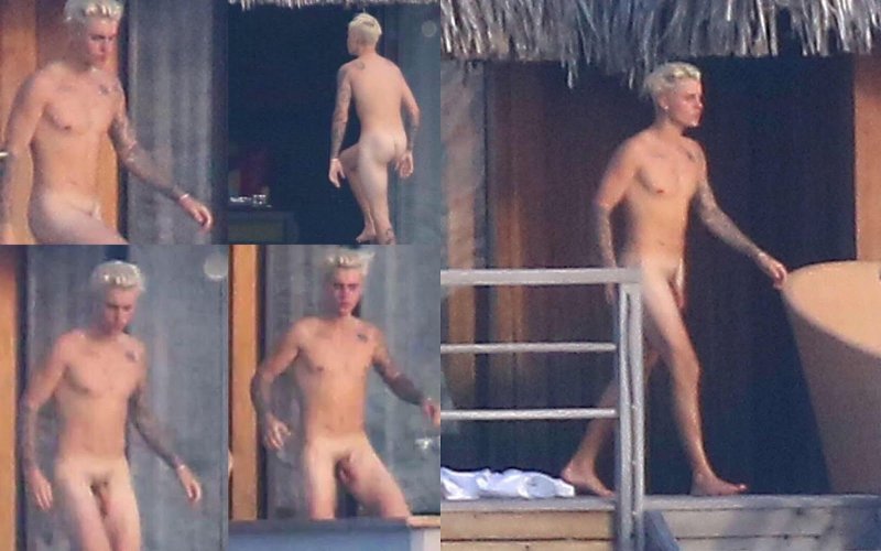 Pic: Justin Bieber Naked on Bora Bora