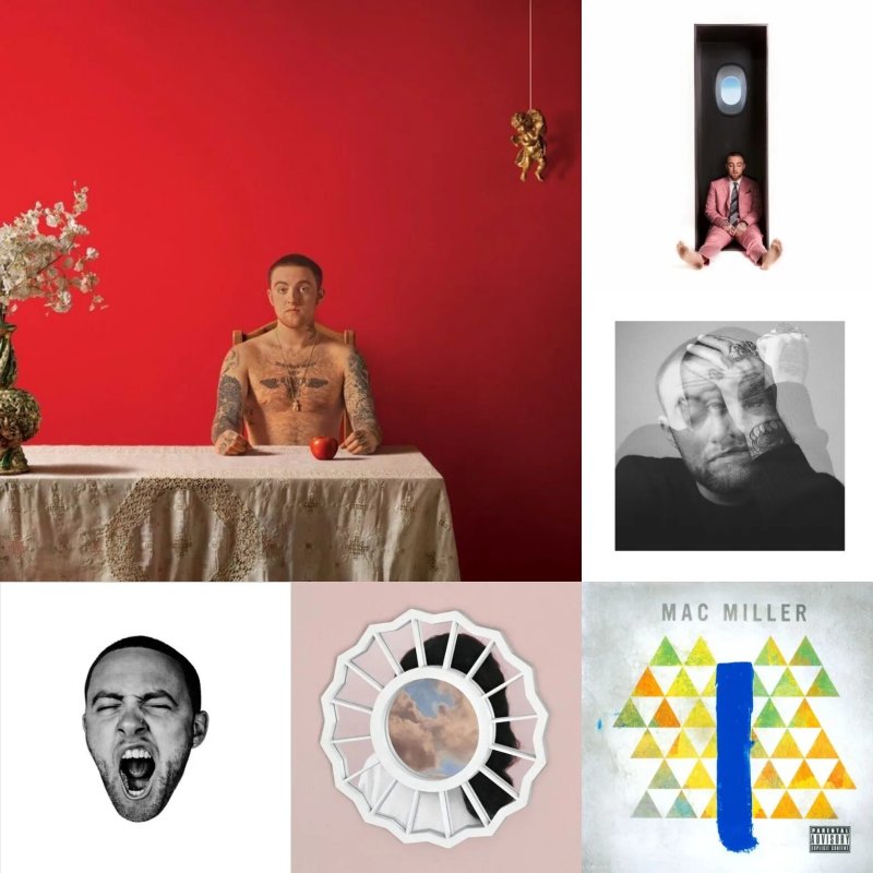 Pic: Mac Miller Albums