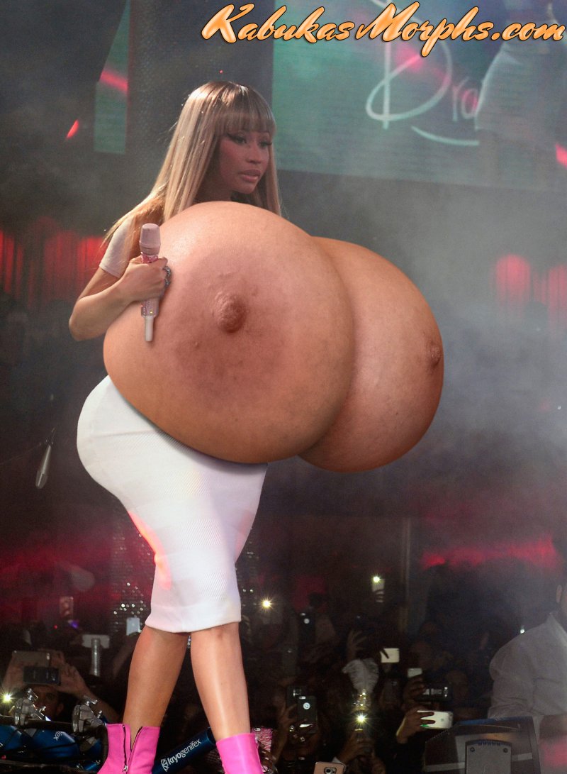 Huge boobs famous