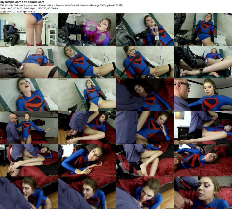Superheroine Elena Koshka