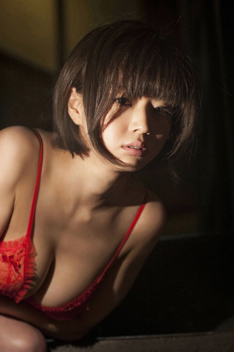 The girl is beautiful