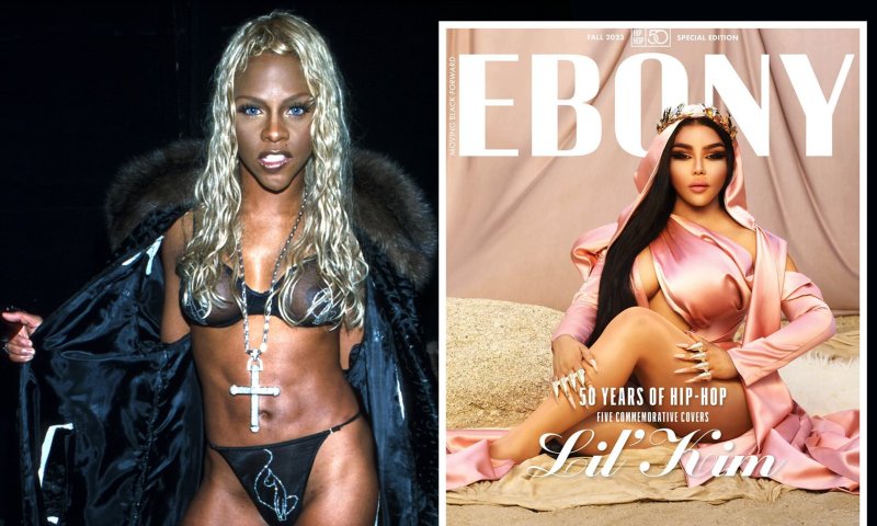 Pouring kim before and after plastic