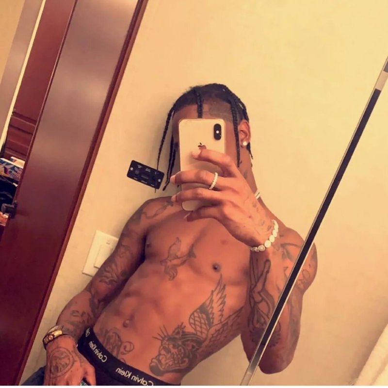 Travis Scott Naked