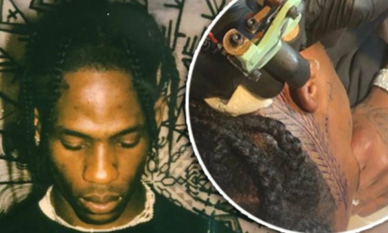 Travis Scott Tattoo