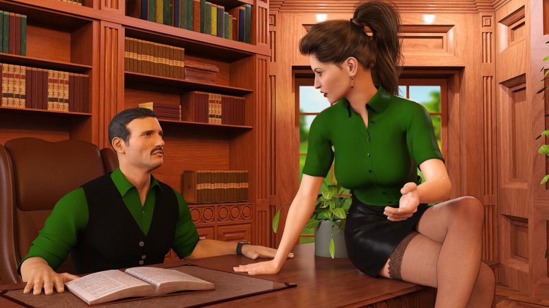 Erotic game about teachers