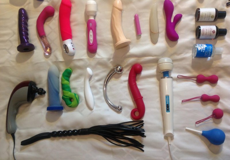A collection of phalloimitators