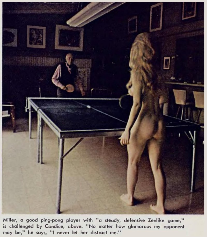 Henry Miller Ping Pong Nude