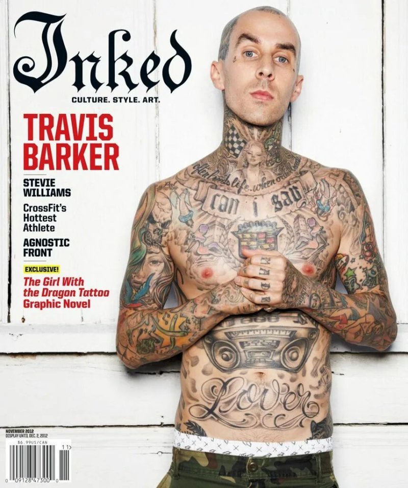 Travis barker tattoos