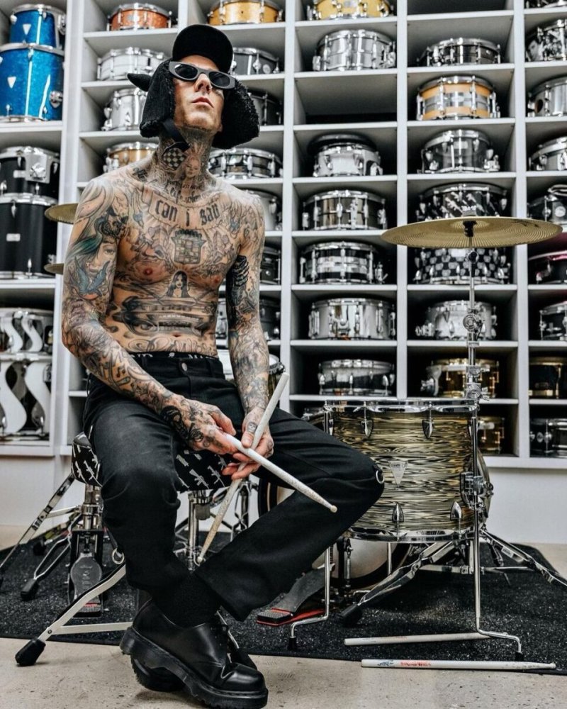 Drummer Travis Barker