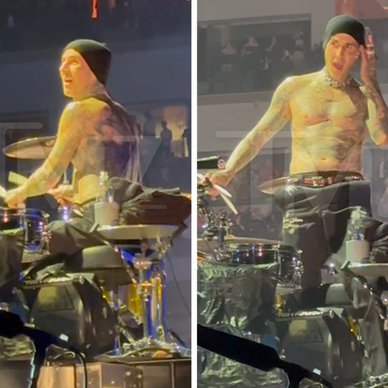 Drummer Travis Barker