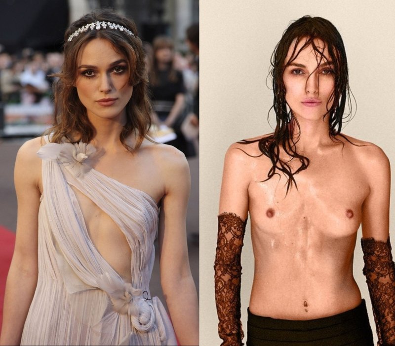 Kira Knightley starred topless
