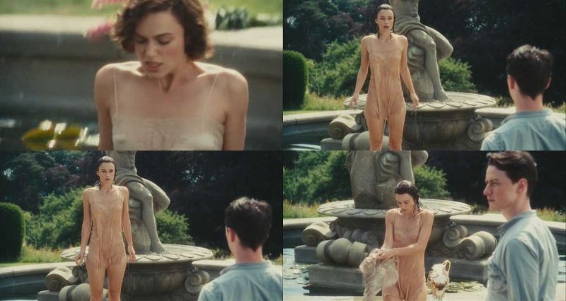 Kira Knightley atonement fountain