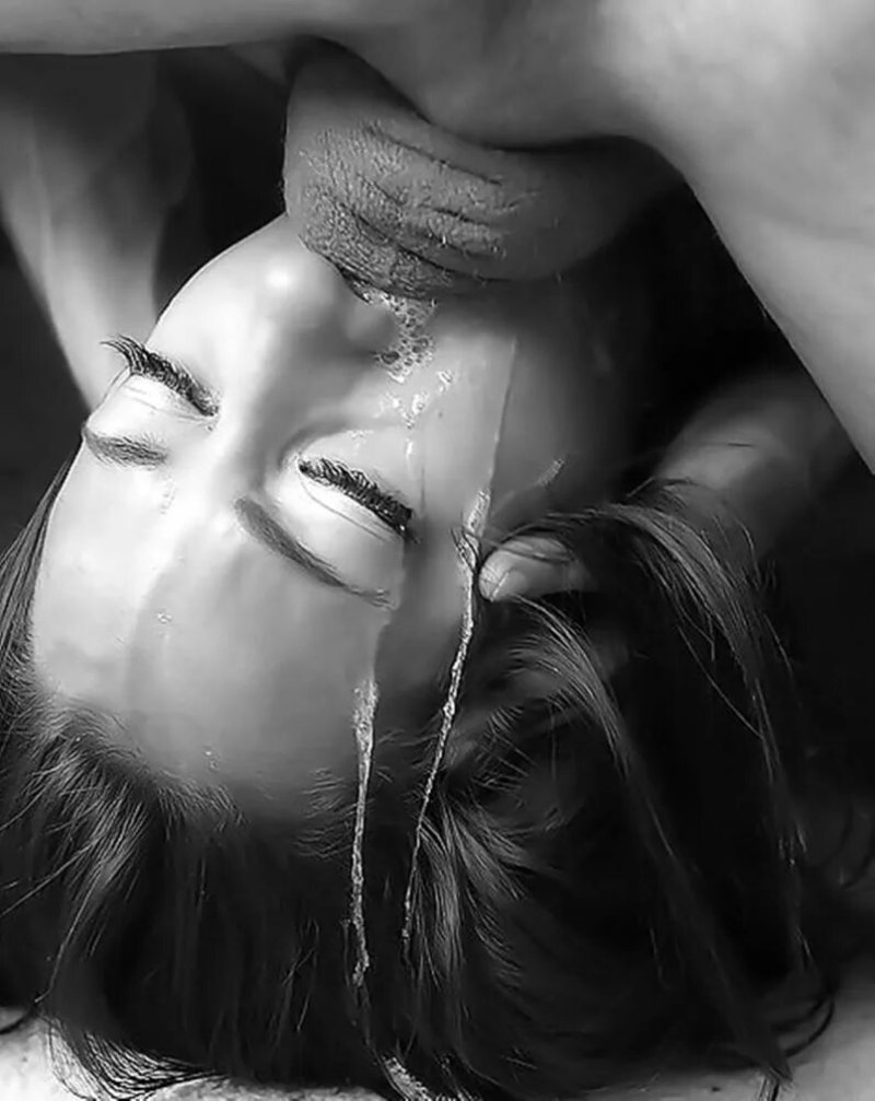 Deep blowjob