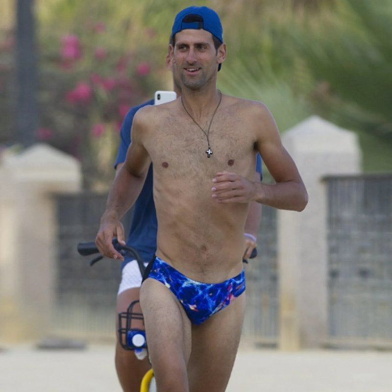 Novak Jokovic naked