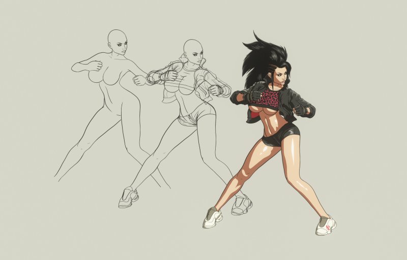 Pose sketches