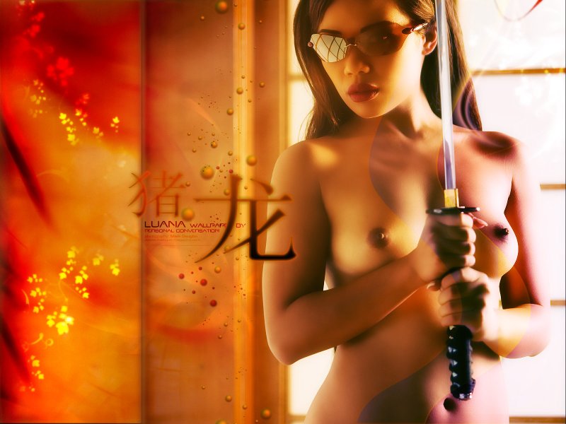 Naked Asian anime