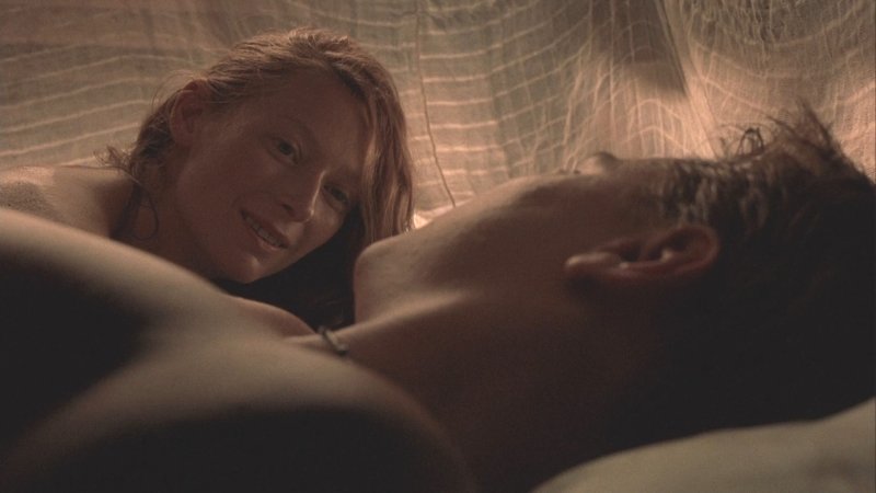 Tilda Swinton Erotic scenes