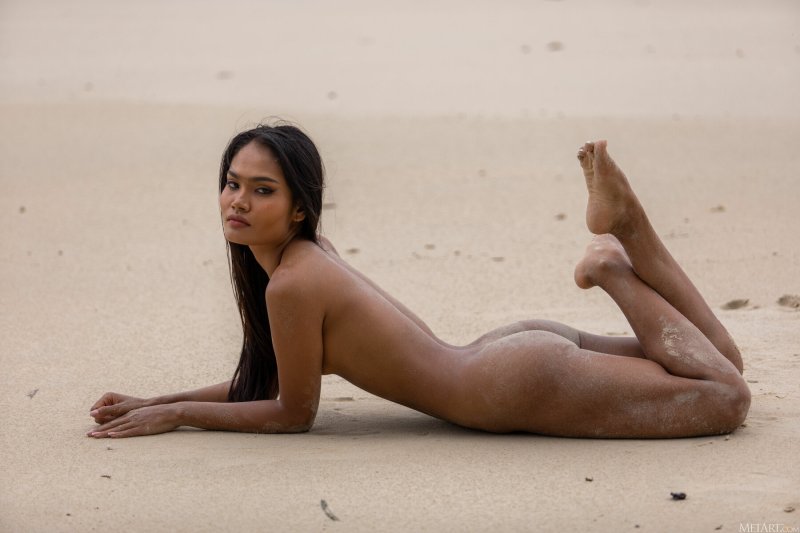 Naked on the beaches