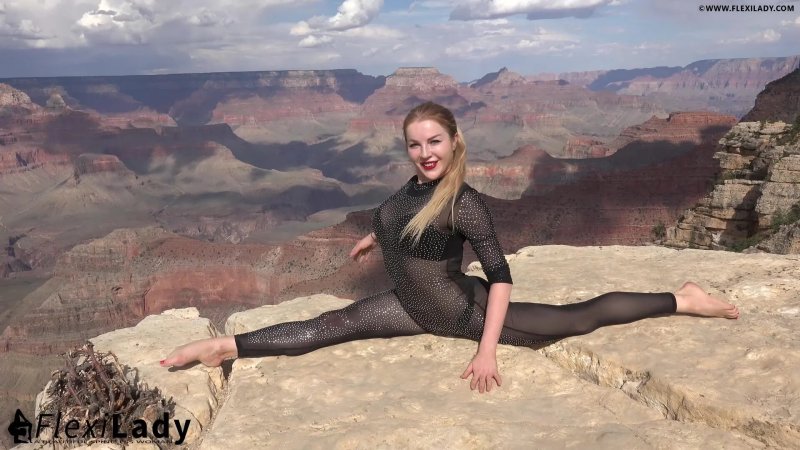 Flexible girl