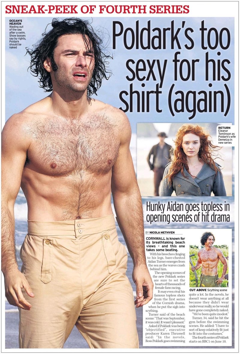 Aidan Turner Torsos