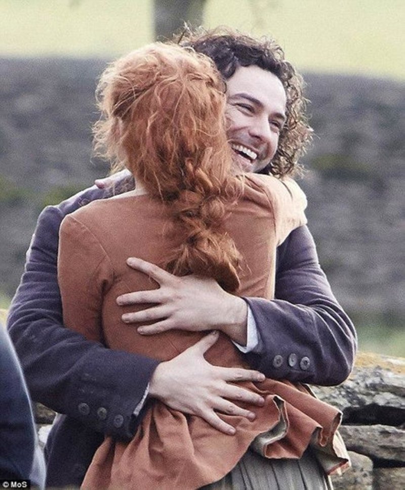 Aidan Turner and Elinor Tomlinson
